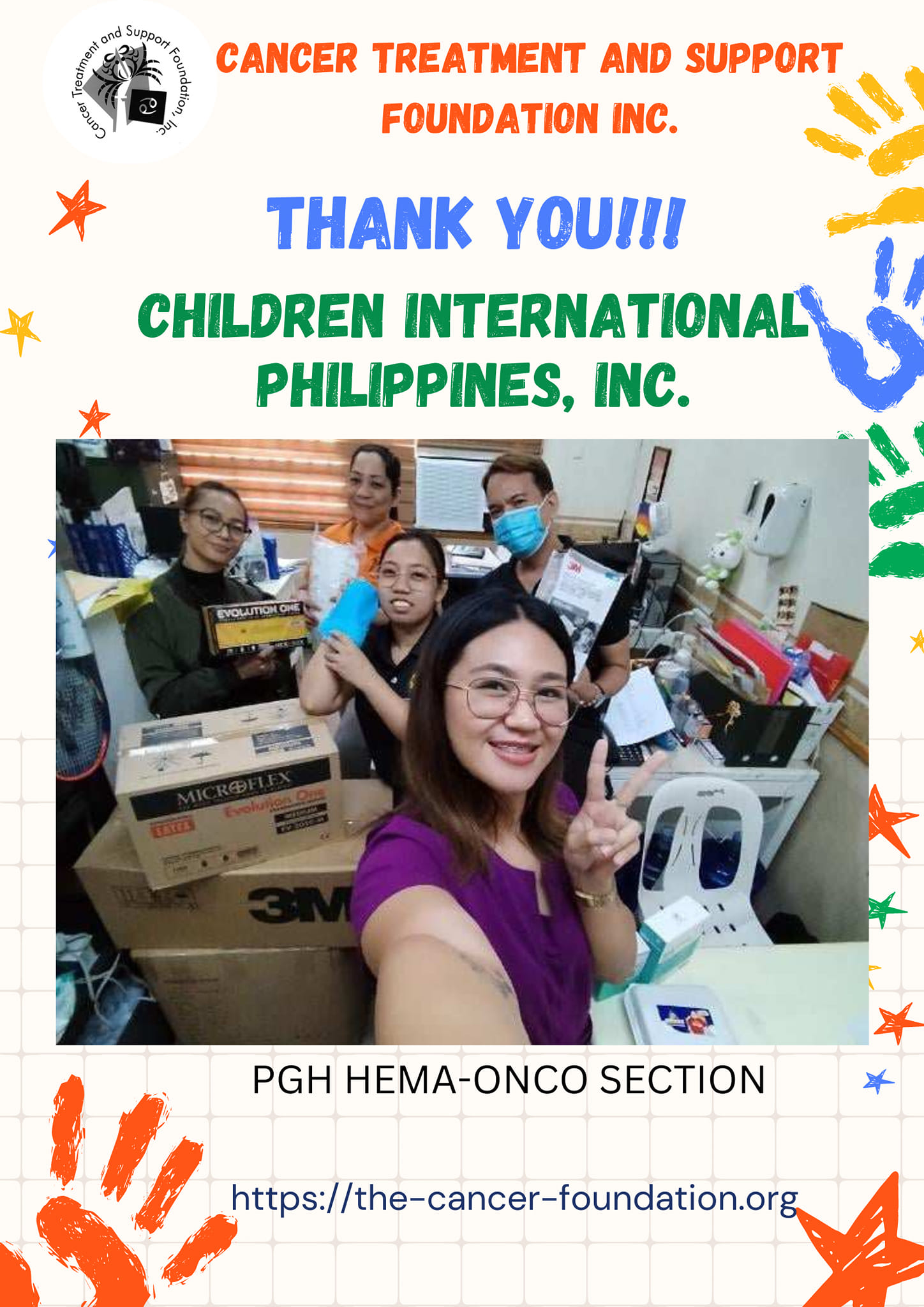 Thank you Children International Philippines, Inc.!